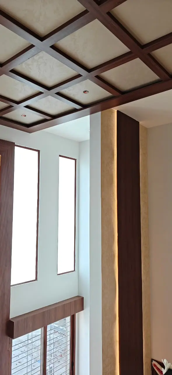 Elegant staircase detail